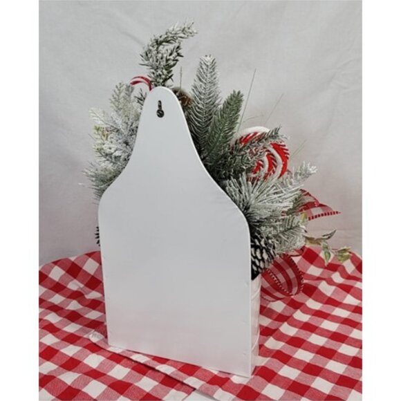 Christmas Table Centerpiece or Wall Hanging, Farmhouse Christmas‎ Gingerbread #1 - Picture 2 of 9